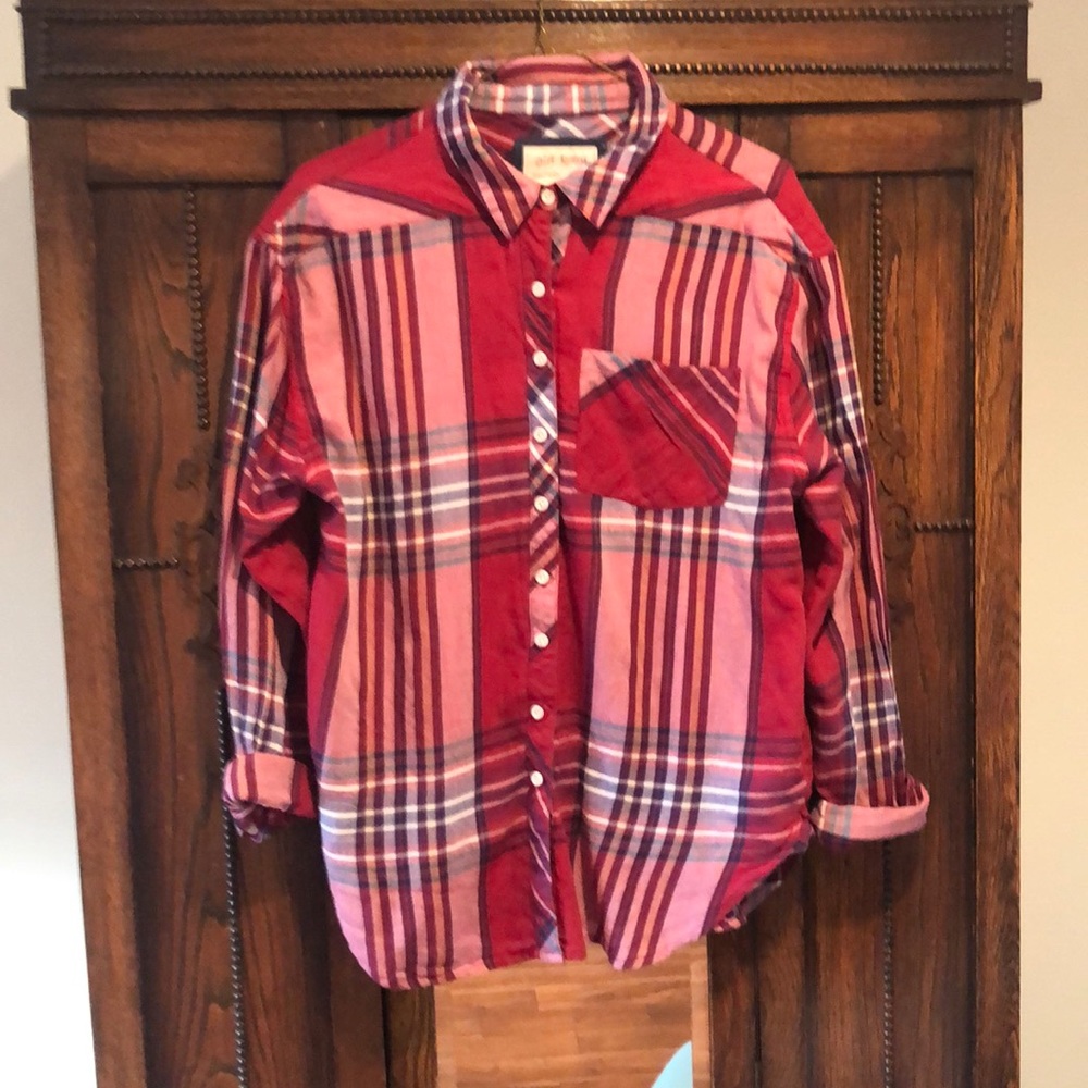 Plaid top